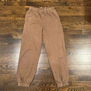 brandy melville coco brown sweatpants